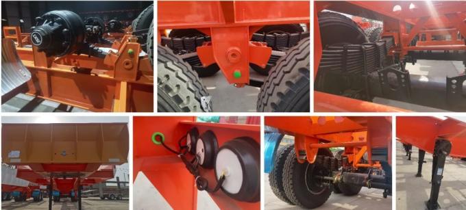 China′s New 3-Axis Fruit and Vegetable Livestock Semi-Trailer Pile Fence Dry Semi-Trailer