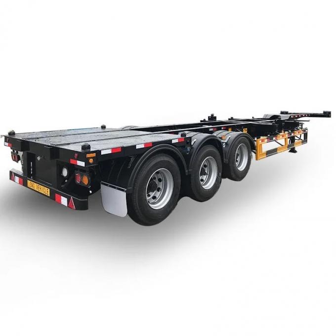 20 or 40 Foot Container Carrier Trailer 20/40 Skeleton Chassis Semi Trailer 45′ Skeleton Shipping Container Semi-Trailer